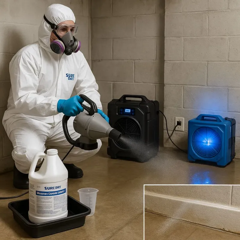 Sanitization and Odor Removal process in Anthony, KS
