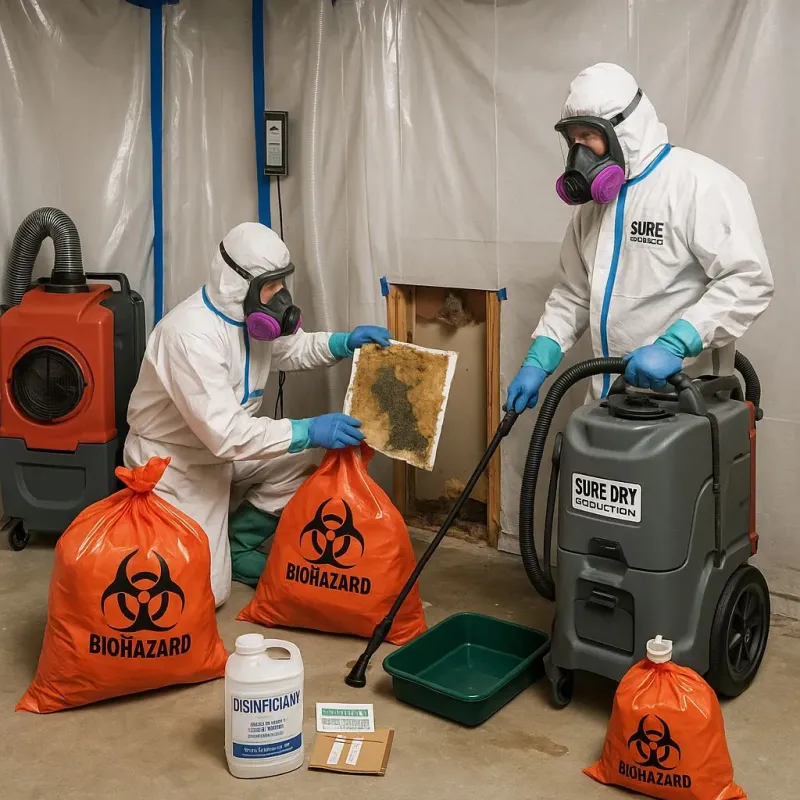 Contaminated Water Handling Protocols process in Anthony, KS